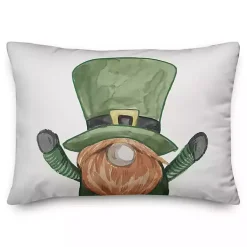 Pillows>Kirklands Home Leprechaun Lumbar Pillow Green
