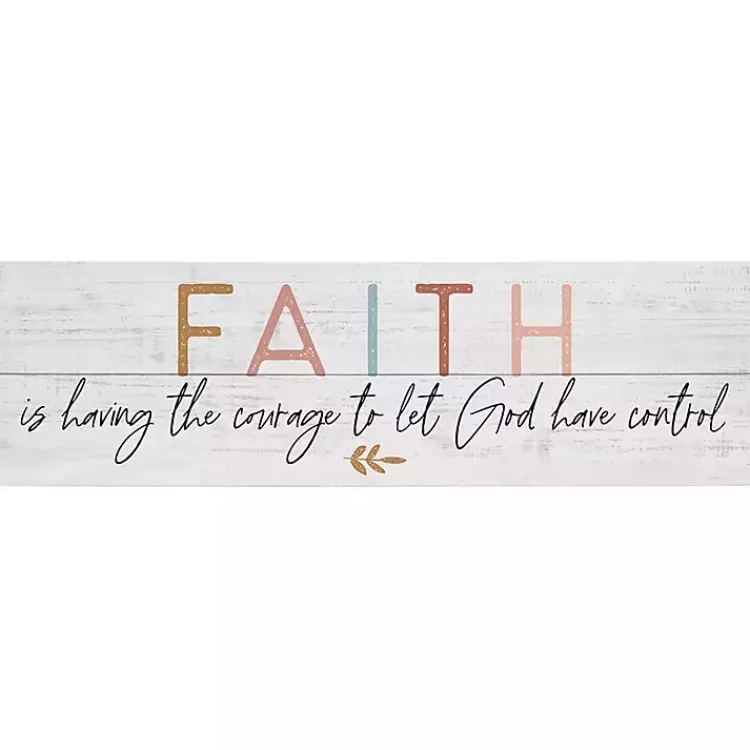 Kirklands Home Let God Have Control Wall Plaque Sale