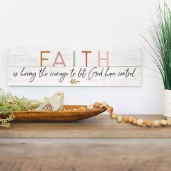 Kirklands Home Let God Have Control Wall Plaque Sale