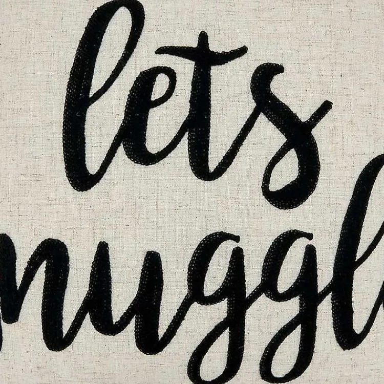 Pillows>Kirklands Home Let's Snuggle Embroidered Throw Pillow