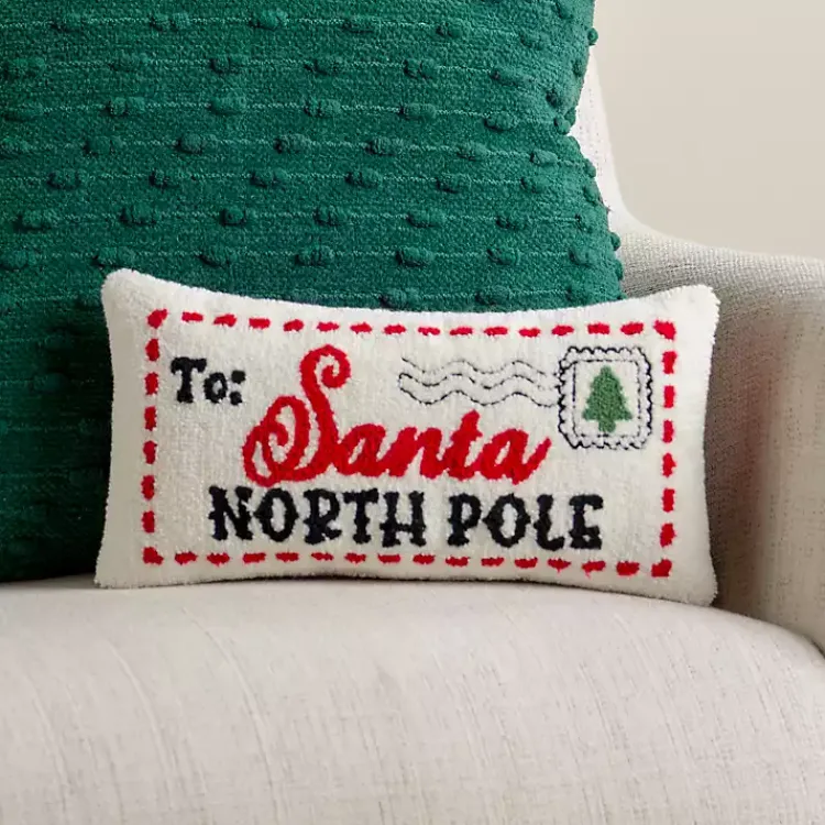 Pillows>Kirklands Home Letter to Santa Mini Pillow
