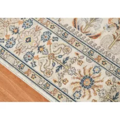 Kirklands Home Light Beige Bohemian Area Rug, 5x7 Tan New