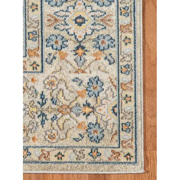 Kirklands Home Light Beige Bohemian Area Rug, 7x9 Tan Online