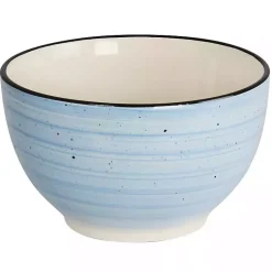 Kirklands Home Light Gia Stoneware 24-pc. Dinnerware Set Blue Discount