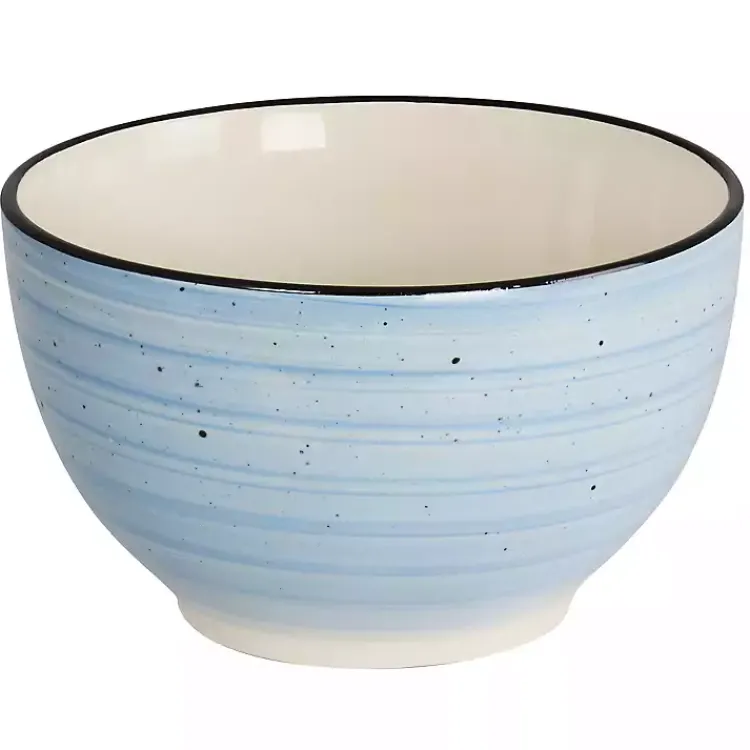Kirklands Home Light Gia Stoneware 24-pc. Dinnerware Set Blue Discount