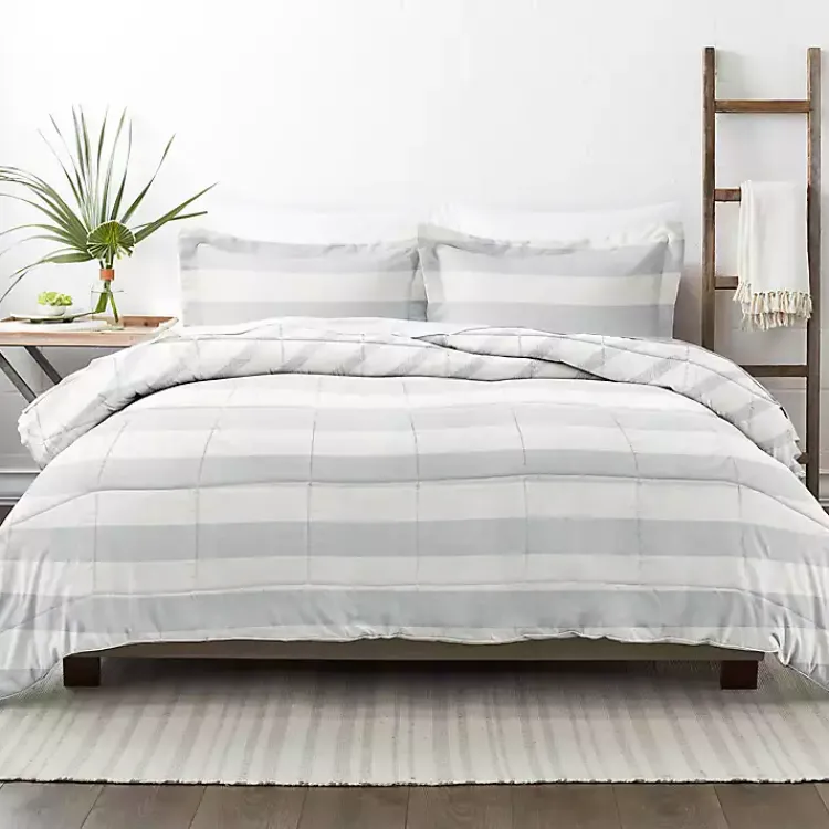Kirklands Home Light Blue Reversible 2-pc. Twin Comforter Set Discount
