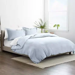 Kirklands Home Light Ultra Soft 3-pc. Queen Duvet Cover Set Blue Clearance