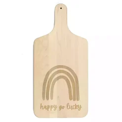 Kirklands Home Light Brown Happy Go Lucky Cutting Board Sale