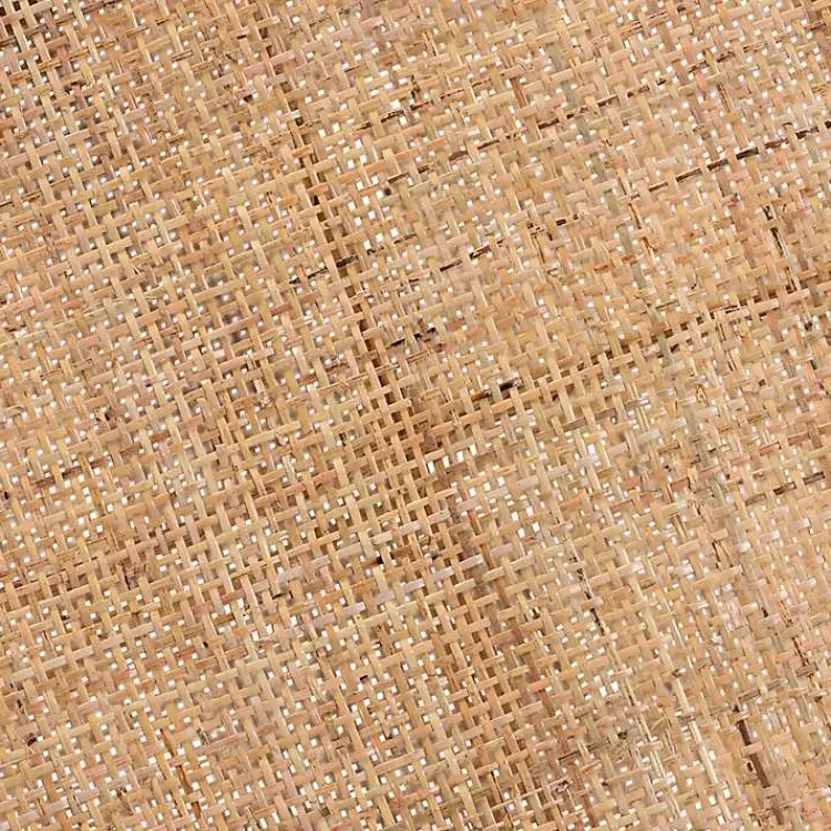 Kirklands Home Light Brown Woven Rat Accent Table Tan Sale