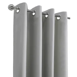 Kirklands Home Light Alpine Blackout Curtain Panel, 108 in. Gray Online