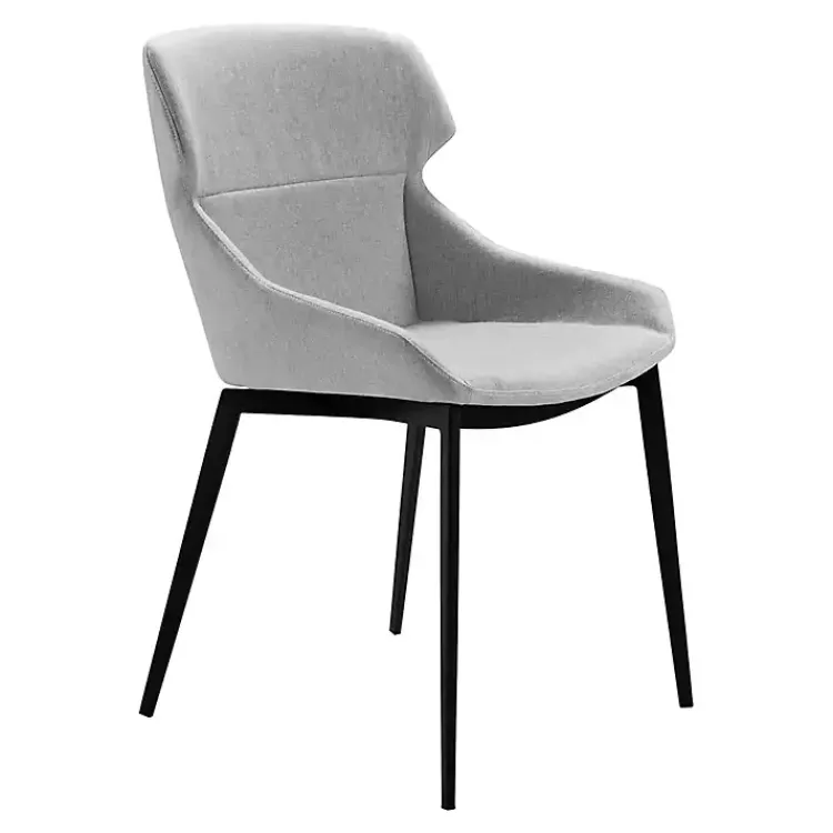 Kirklands Home Light Kenna Dining Chairs, Set of 2 Gray Outlet