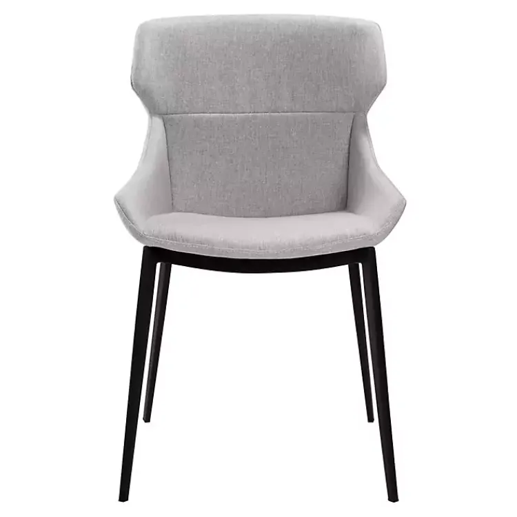 Kirklands Home Light Kenna Dining Chairs, Set of 2 Gray Outlet