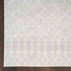 Kirklands Home Light Moroccan Washable Accent Rug, 2x4 Gray