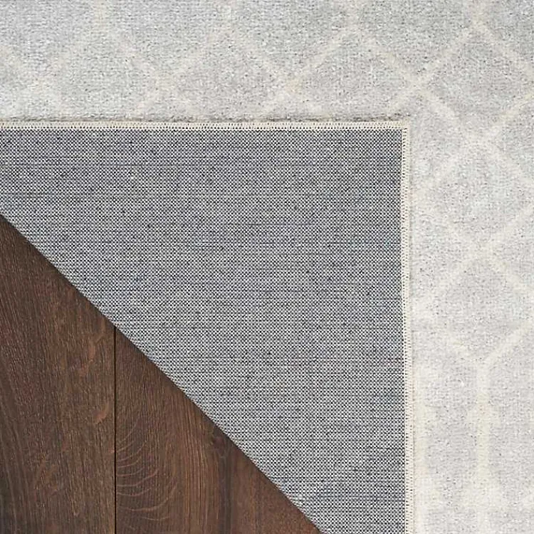 Kirklands Home Light Moroccan Washable Area Rug, 5x7 Gray Online