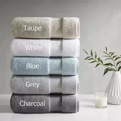 Kirklands Home Light 6-pc. Cotton Bath Towel Set Gray Sale