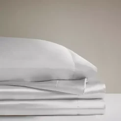 Kirklands Home Light Satin 6-pc. Queen Sheet Set Gray Sale