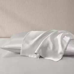 Kirklands Home Light Satin Standard 2-pc. Pillow Case Set Gray Online