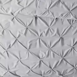 Kirklands Home Light Soft Pinch 3-pc. Queen Duvet Cover Set Gray Sale