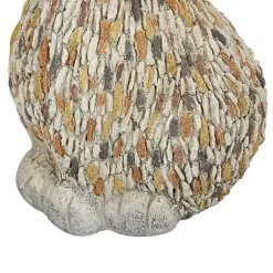 Kirklands Home Light Textured Dog Statue Gray Clearance