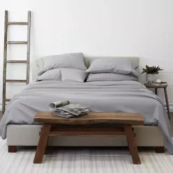 Kirklands Home Light Ultra Soft 6-pc. Full Sheet Set Gray Outlet
