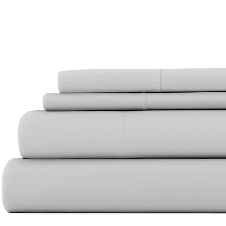 Kirklands Home Light Ultra Soft 3-pc. Twin XL Sheet Set Gray New