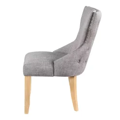 Kirklands Home Light Wingback Dining Chairs, Set of 2 Gray Sale