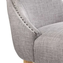 Kirklands Home Light Wingback Dining Chairs, Set of 2 Gray Sale