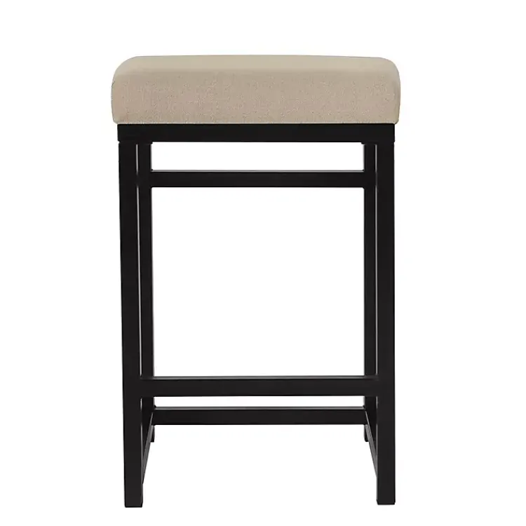 Kirklands Home Light Upholstered Counter Stool Tan Best