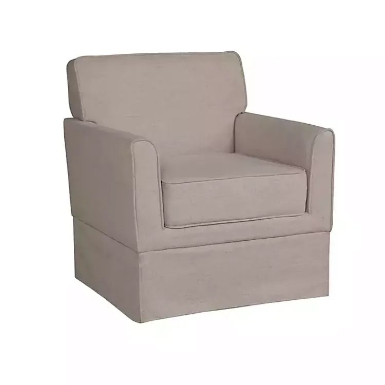 Kirklands Home Light Taupe Slipcover Armchair Tan Outlet