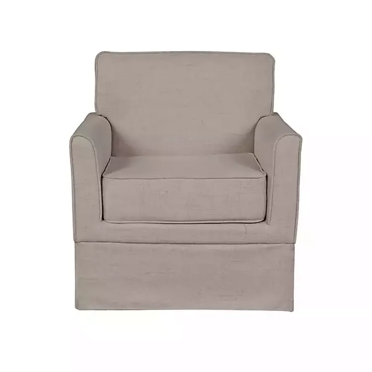 Kirklands Home Light Taupe Slipcover Armchair Tan Outlet