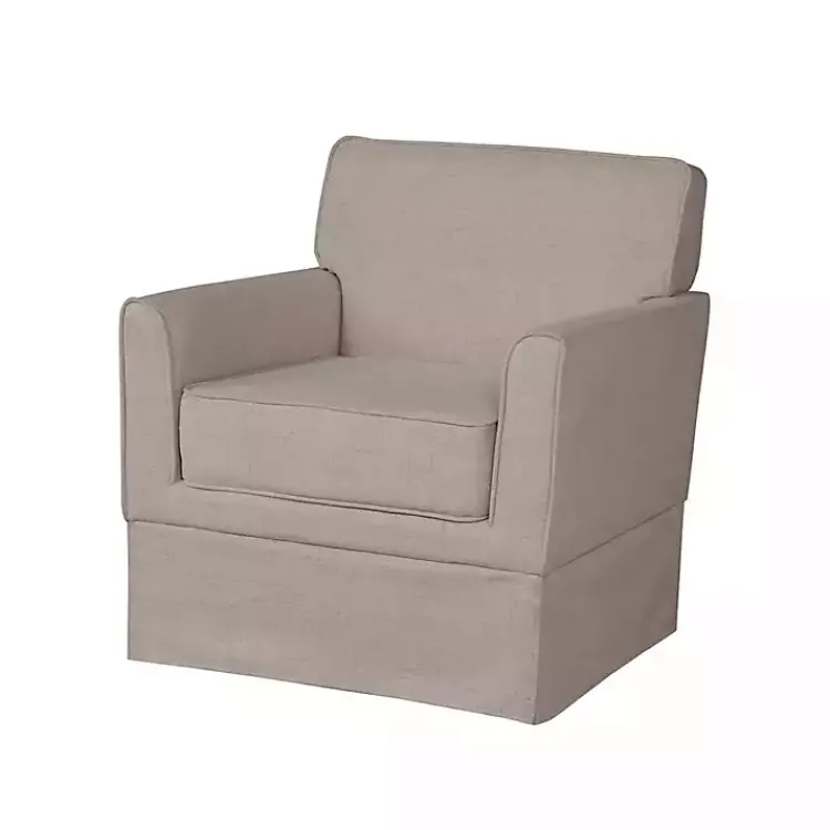 Kirklands Home Light Taupe Slipcover Armchair Tan Outlet