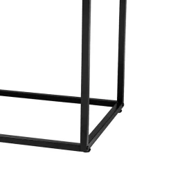 Kirklands Home Light Wood and Rat Sliding Door Cabinet Tan Clearance