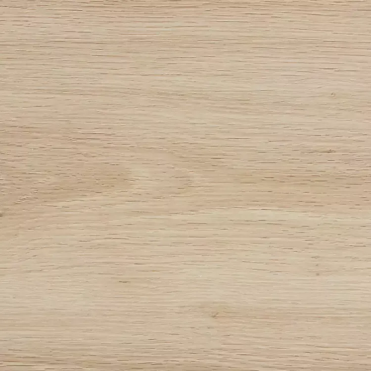 Kirklands Home Light Wood and Rat Sliding Door Cabinet Tan Clearance