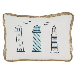Pillows>Kirklands Home Lighthouse Harmony Lumbar Pillow