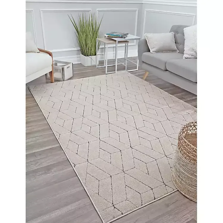 Kirklands Home Limestone Chanai Area Rug, 8x10 Best