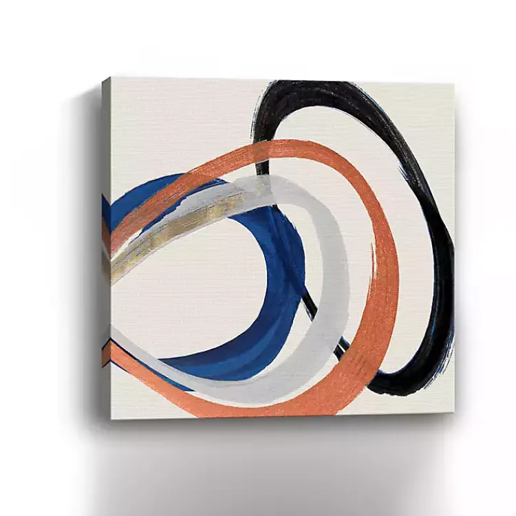 Kirklands Home Linked Up Abstract Canvas Art Print, 40x40 in. Online