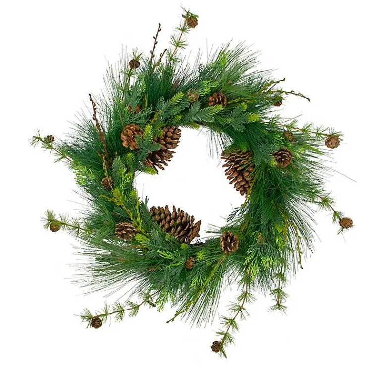 Wreaths>Kirklands Home Long Needle Pine Christmas Wreath