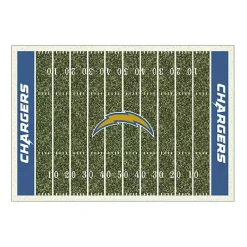 Kirklands Home Los Angeles Chargers Home Field Area Rug, 6x8 Outlet