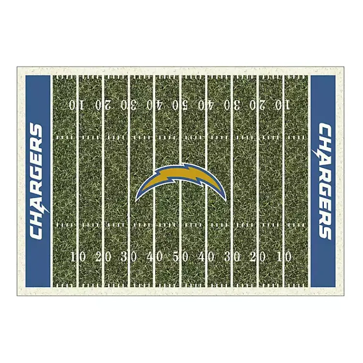 Kirklands Home Los Angeles Chargers Home Field Area Rug, 6x8 Outlet