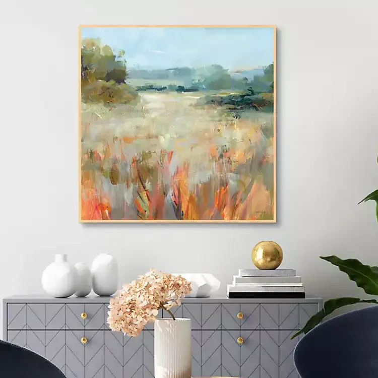 Kirklands Home Lost in the Grasses Framed Canvas Art Print Multi