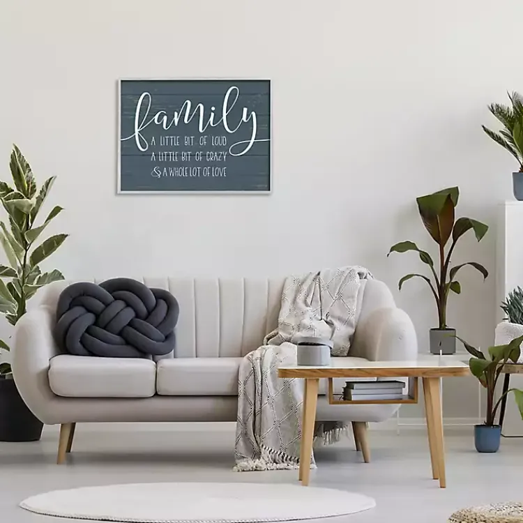 Kirklands Home Loud Family Framed Giclee Canvas Art Print Online