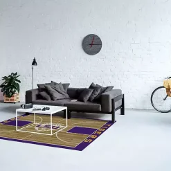Kirklands Home Louisiana State University Courtside Area Rug, 4x6 Online