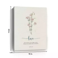 Kirklands Home Love Affirmations Canvas Art Print, 18x24 in. Best