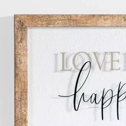Kirklands Home Love Builds a Happy Home Wall Plaque Sale
