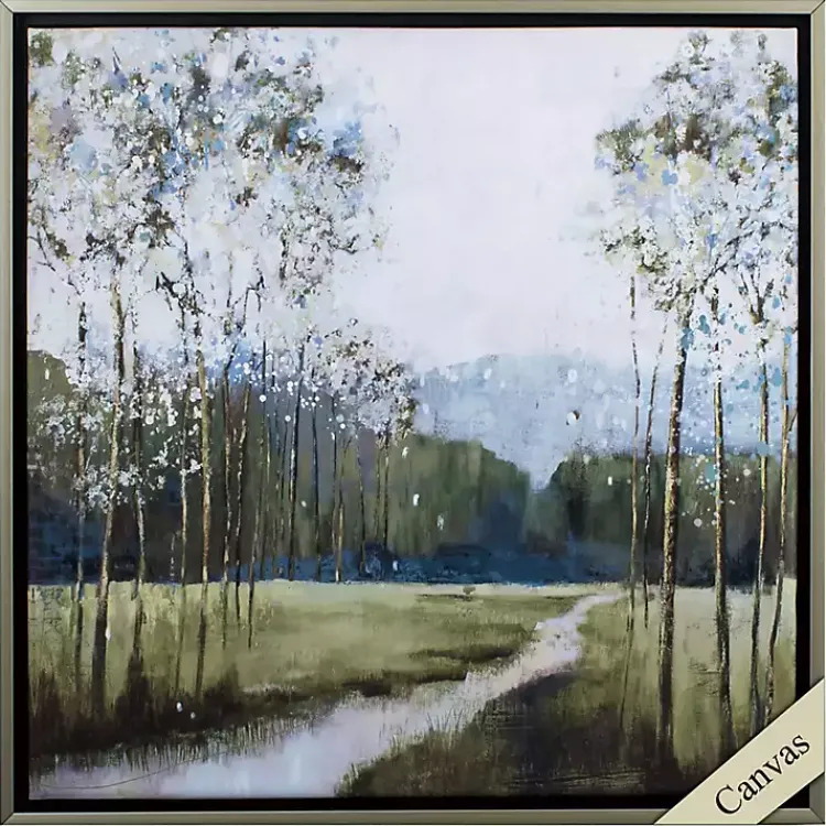 Kirklands Home Lovely Landscape Framed Canvas Art Print Multi Sale