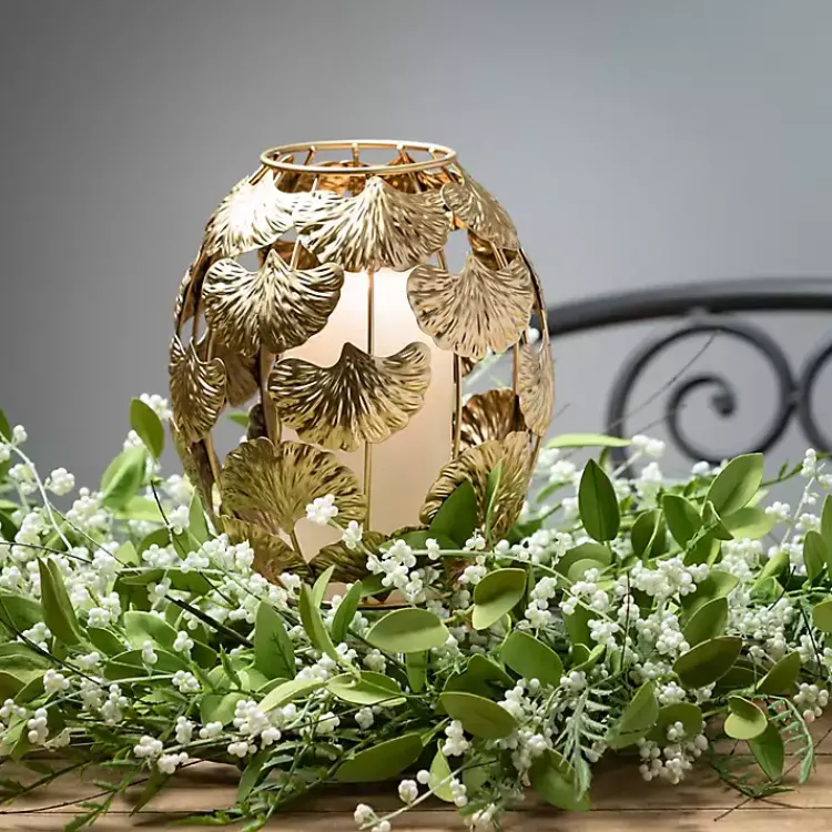 Wreaths>Kirklands Home Lush Leaf and Berry Wreath