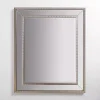 Kirklands Home Luxe Silver Wall Mirror, 35 in. Discount