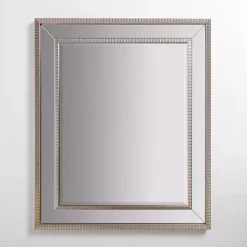 Kirklands Home Luxe Silver Wall Mirror, 35 in. Discount