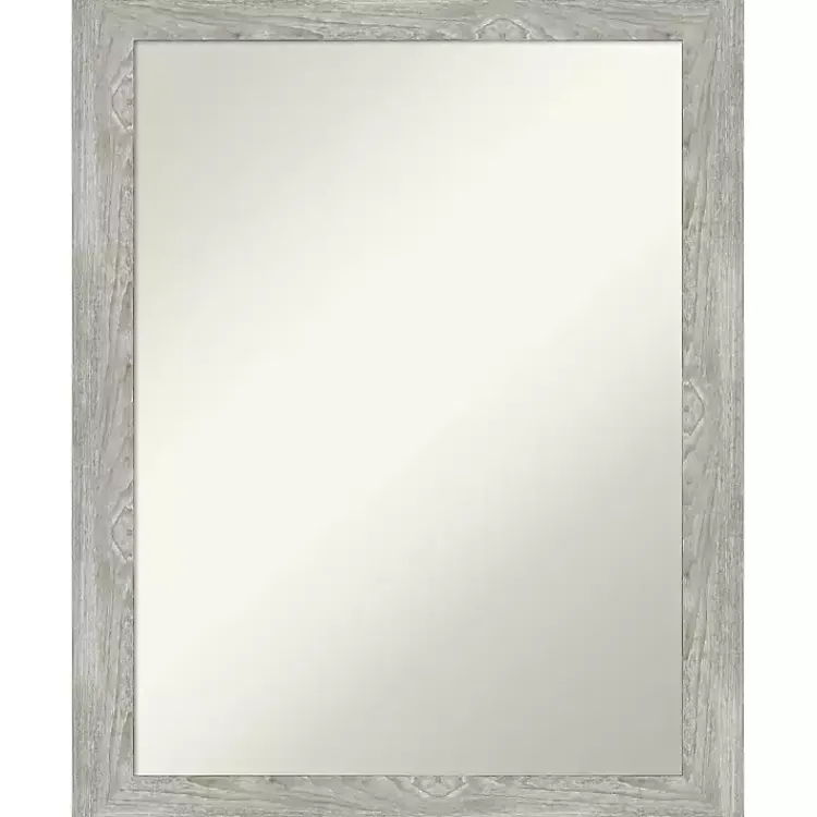 Kirklands Home Lyndon Dove Gray Wood Framed Mirror Discount