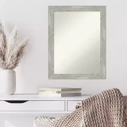 Kirklands Home Lyndon Dove Gray Wood Framed Mirror Discount